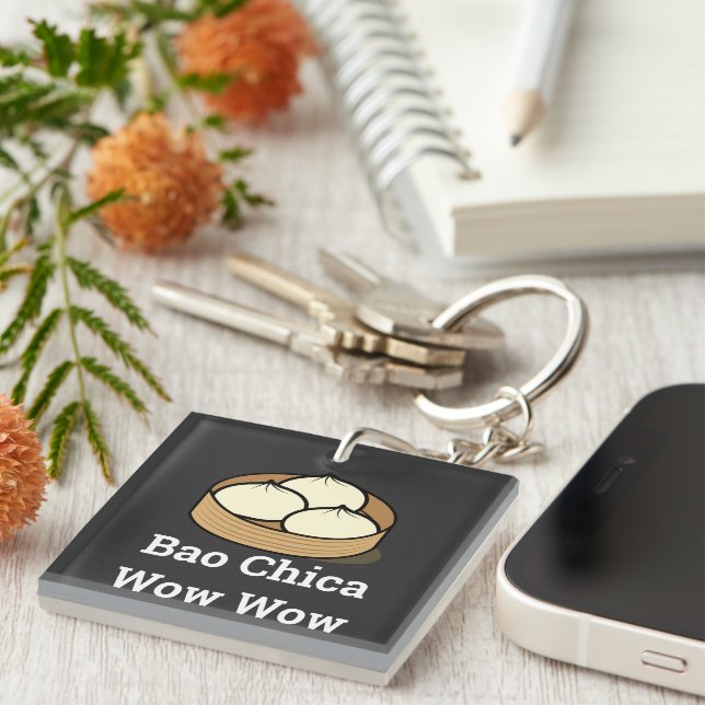 Bao Chica Wow Wow Keychain (Front Right)