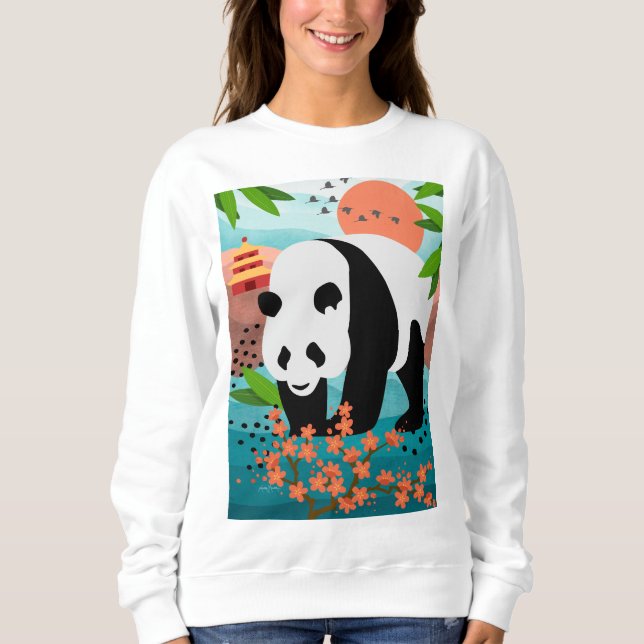 BAO SHI - Panda shirts - choose style and size (Front)
