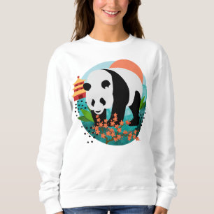 BAO SHI - Panda shirts- choose style and size Sweatshirt