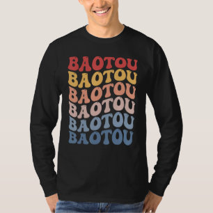 Baotou City Groovy Retro T-Shirt