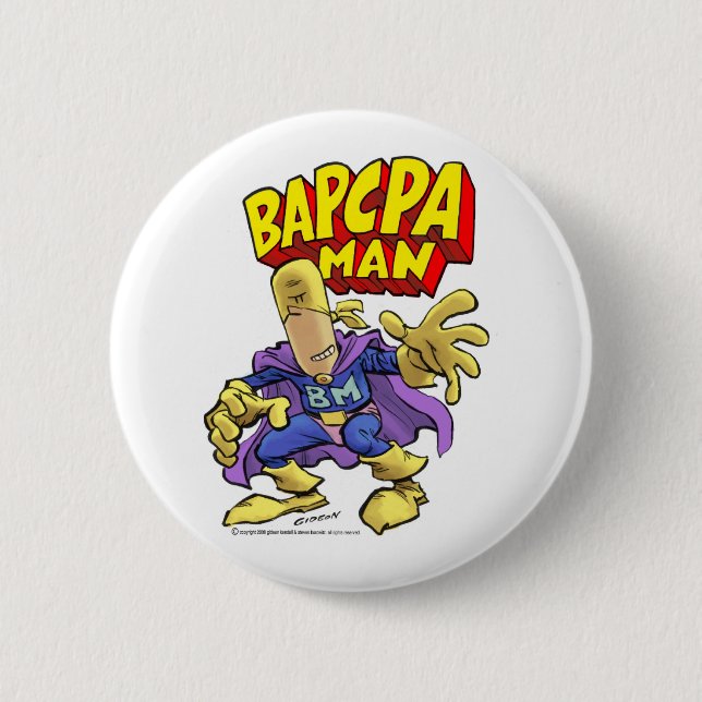 BAPCPA Man Buttons (Front)