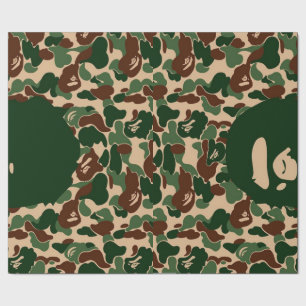 bape Camo monkey hypebeast Wrapping Paper