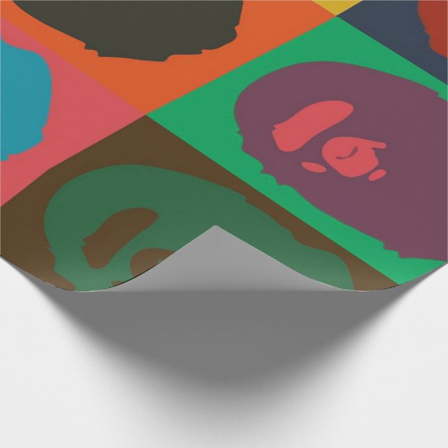 bape monkey hypebeast wrapping paper (Corner)