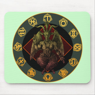 baphomet3 mouse pad