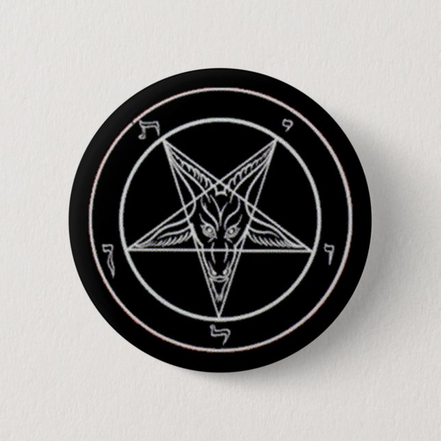 Baphomet Button (Front)