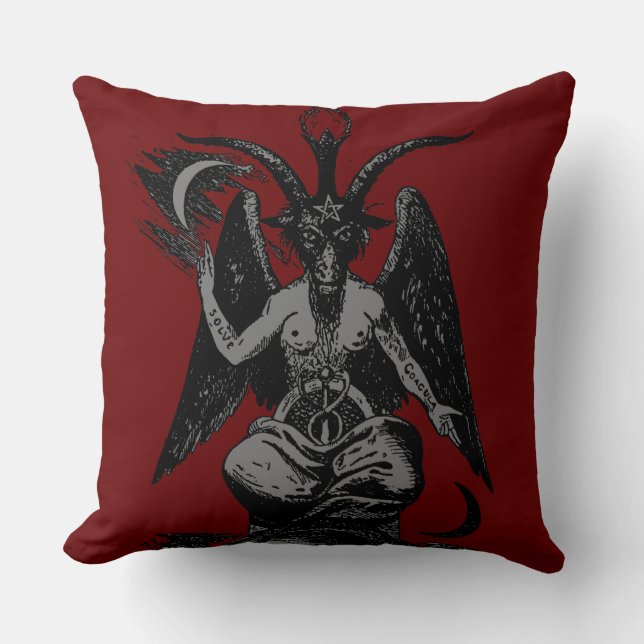 baphomet cushion (Front)