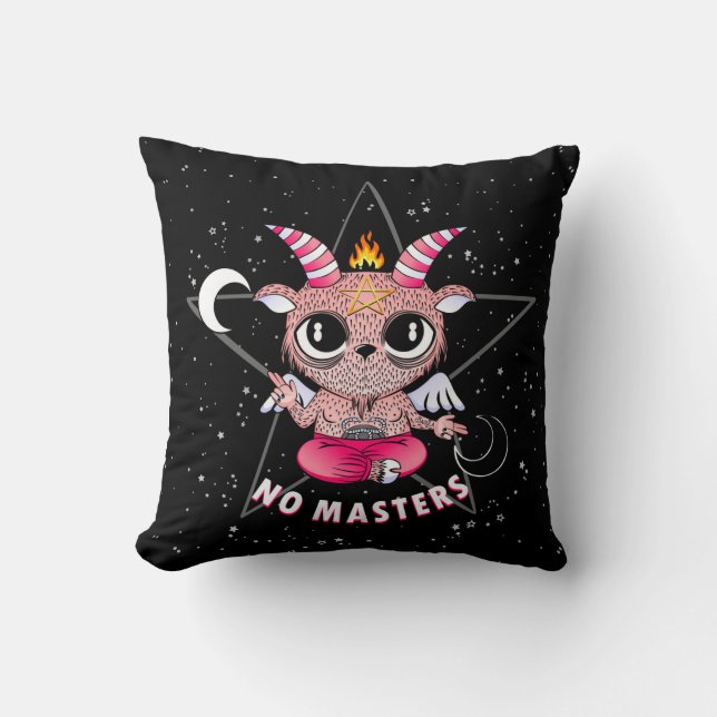 baphomet cushion (Front)
