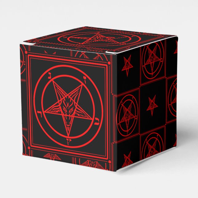 Baphomet Favour Box (Front Side)
