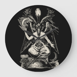 Baphomet Large Clock