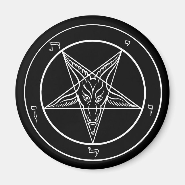 Baphomet magnet (Front)