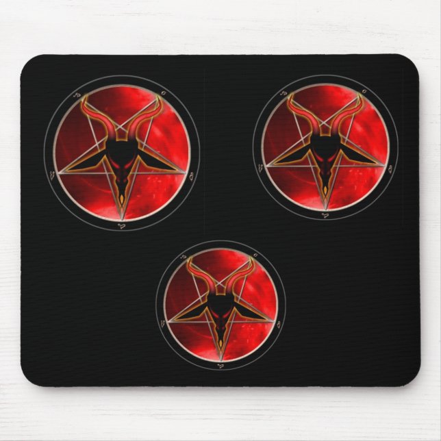 Baphomet Mousepad (Front)