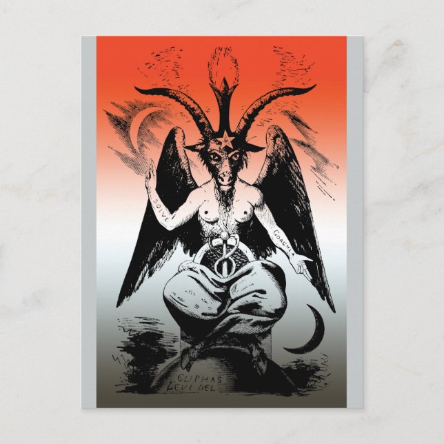Baphomet Postcard (Front)