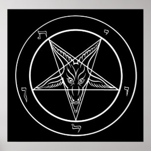 Baphomet Poster - 2-feet square