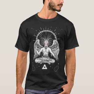 Baphomet Satanic Goat Wings Devil Goth T-Shirt