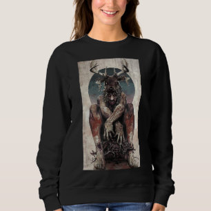 Baphomet Satanist Goat Satanic Dark Evil 666 Sweatshirt