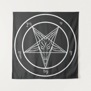 Baphomet Sigil CoS Tapestry