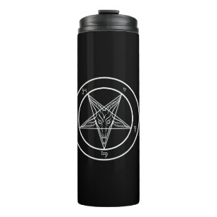 Baphomet Sigil CoS Thermal Tumbler