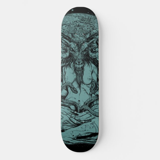 Baphomet Skate Deck (Front)