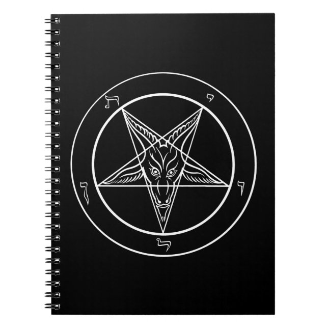 Baphomet Spiral Notebook (Front)