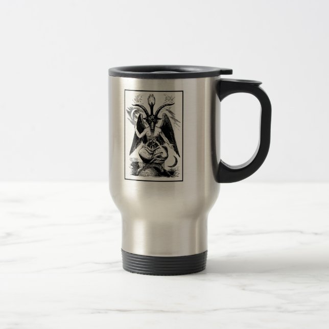 Baphomet Travel Mug (Right)