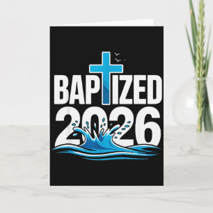 Baptised 2026 card