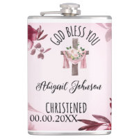 Baptised Christened Name Date God Bless You Custom