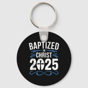 Baptised In Christ 2025 Catholic Baptism Jesus God Key Ring