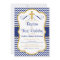 Baptism and First Birthday Invitation for Boys