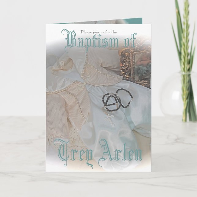 Baptism announcement (Front)