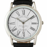 Baptism at Church Personalised Watch<br><div class="desc">A watch to commemorate the Baptism of someone at a church. Personalise to include name,  Baptism,  church,  and date. Unique memento of a special religious occasion.</div>
