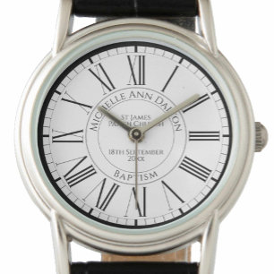 Baptism at Church Personalised Watch