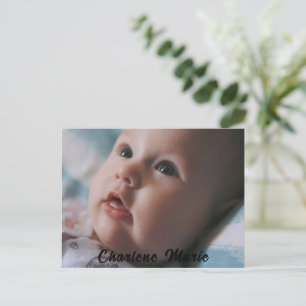 Baptism Celebration for Baptism Post Card