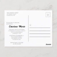 Baptism Celebration for Baptism Post Card