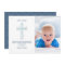 Baptism, Christening Thank You Card - Baby Photo