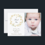Baptism daisies thank you card<br><div class="desc">thank you card</div>