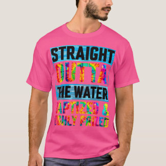 Baptism Funny Straight Outta Water Christian Tie D T-Shirt