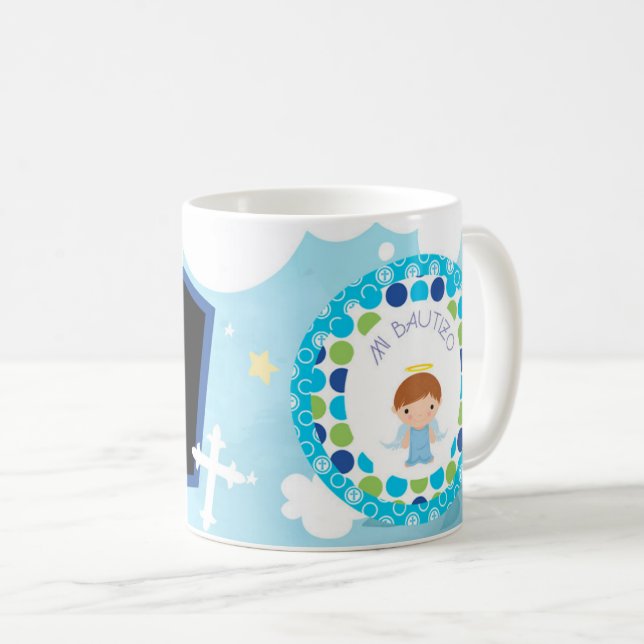 Baptism gift coffee mug (Front Right)