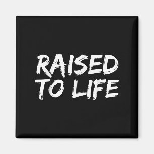 Baptism Gift New Christians Baptismal Quote Raised Magnet