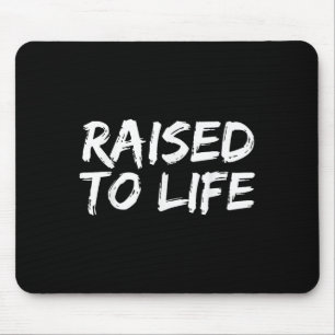 Baptism Gift New Christians Baptismal Quote Raised Mouse Pad