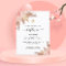 Baptism girl pampas grass rose gold blush pink