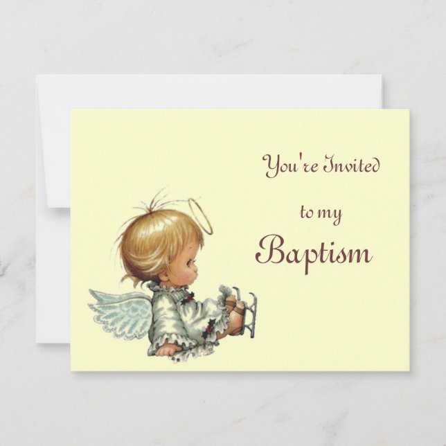 Baptism Invitation (Front)