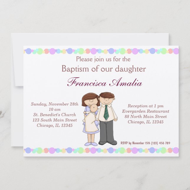 Baptism Invitation (Front)