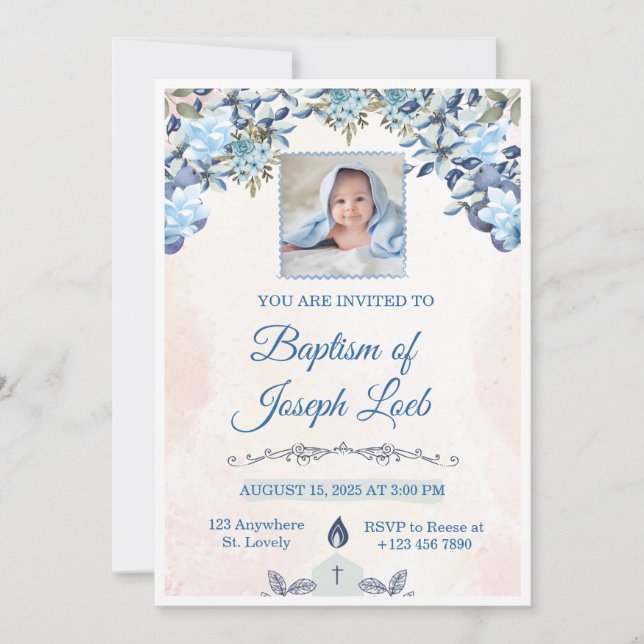 Baptism Invitation (Front)