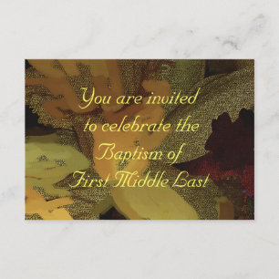 BAPTISM INVITATION
