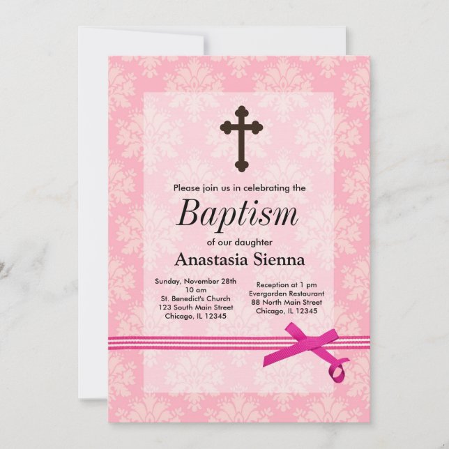 Baptism Invitation (Front)