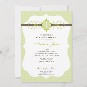 BAPTISM INVITE :: immaculate 2P
