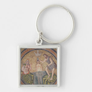 Baptism of Christ by John the Baptist Key Ring