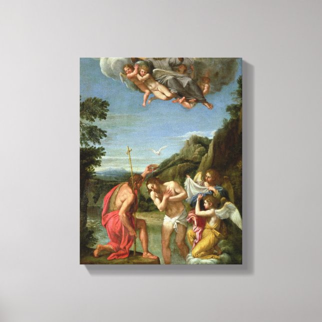 Baptism of Christ Canvas Print (Front)