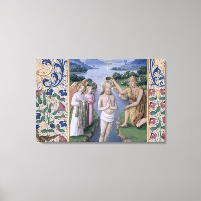 Baptism of Christ Canvas Print (Front)