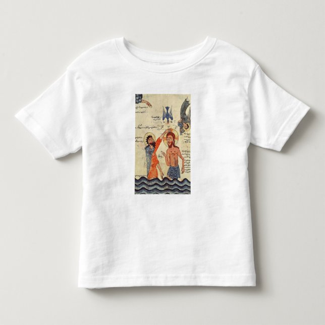 Baptism of Christ, from a Gospel Toddler T-Shirt (Front)